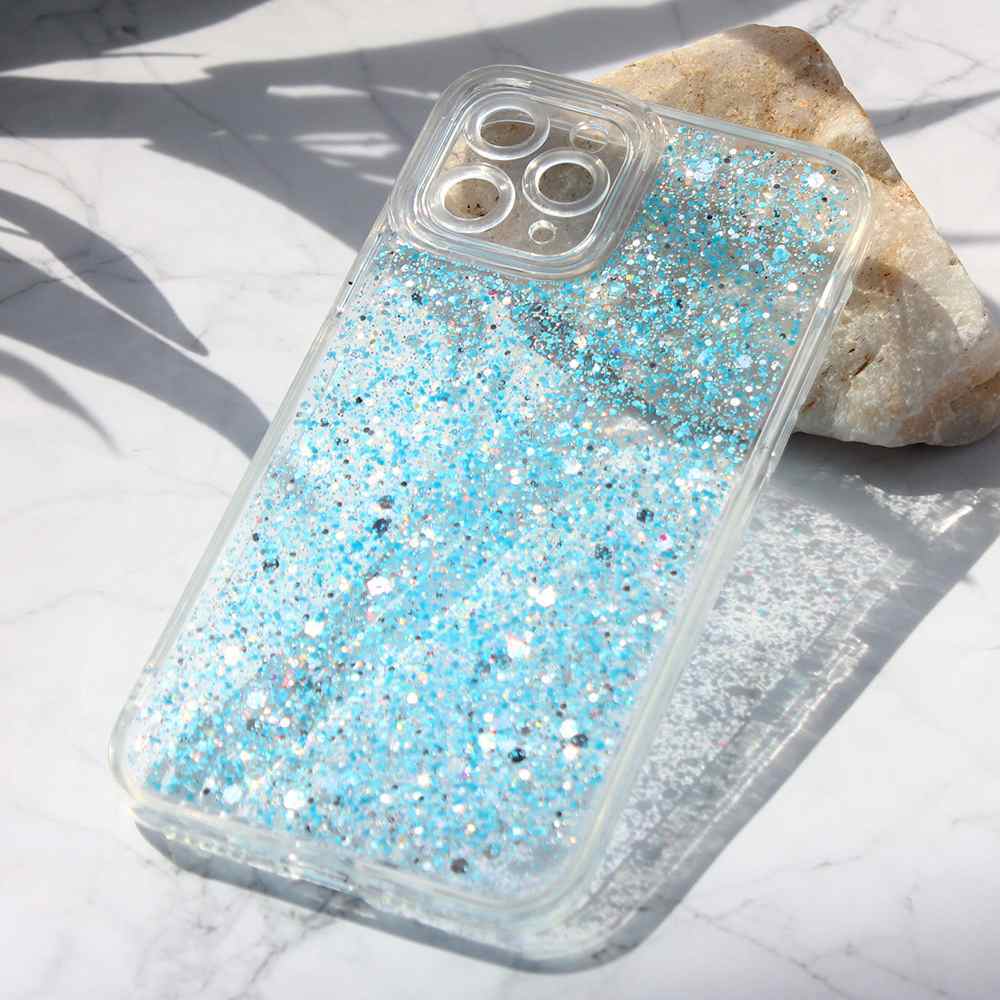 Maska za iPhone 11 Pro Glitter plava