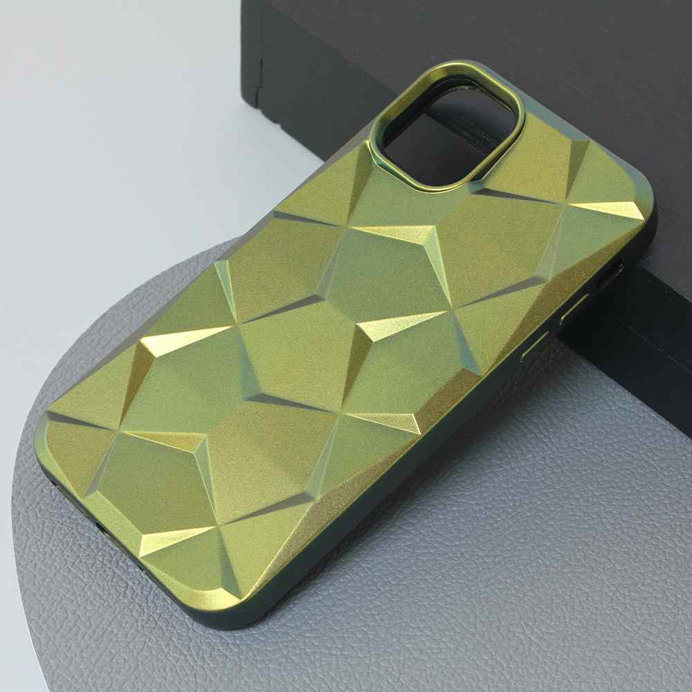 Maska za iPhone 11 Shiny Diamond maslinasto zelena