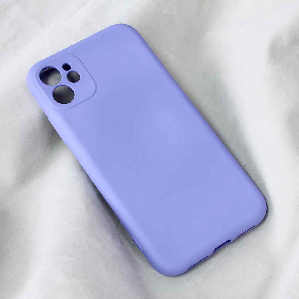 Maska za iPhone 11 Teracell Soft Velvet ljubicasta