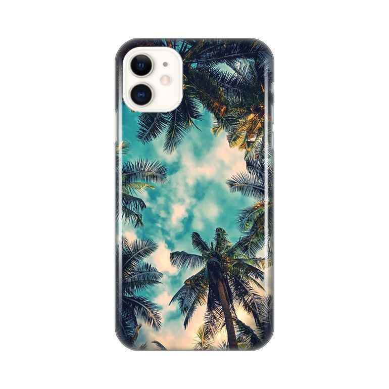 Maska za iPhone 11 silikon Print Palm tree