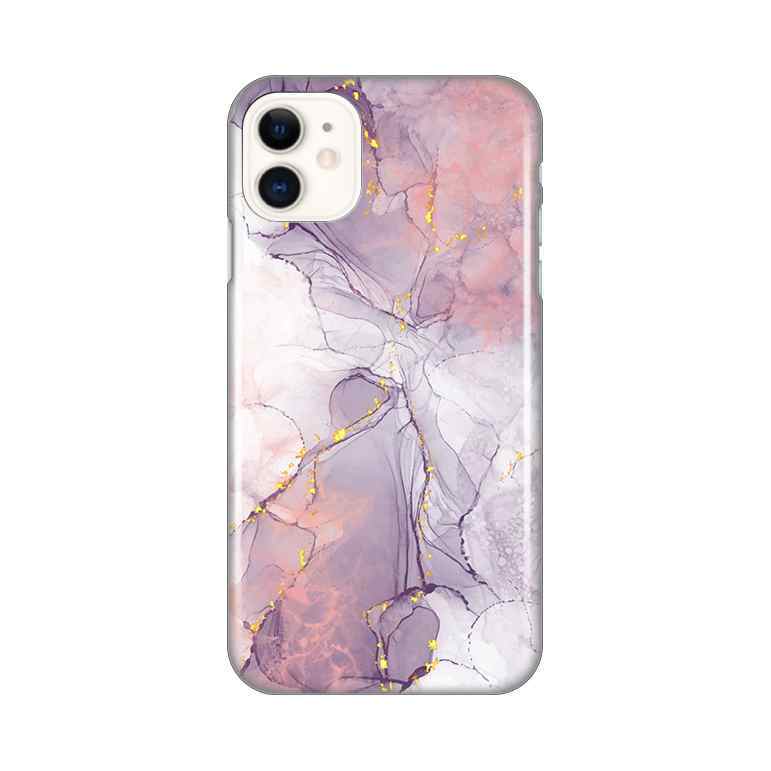 Maska za iPhone 11 silikon Print Pink Marble