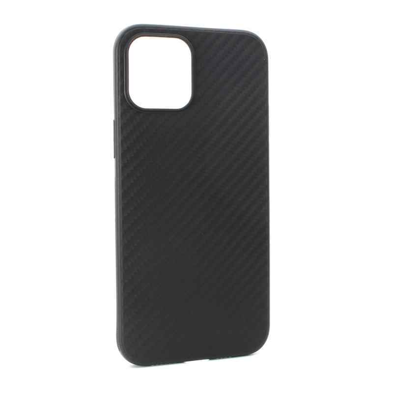 Maska za iPhone 12 Pro Max Carbon fiber crna