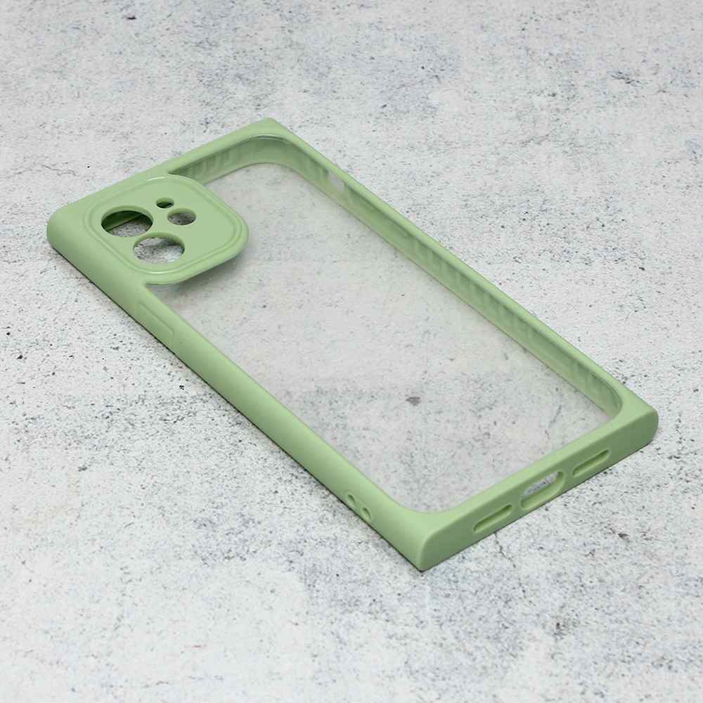 Maska za iPhone 12/12 Pro Candy Frame zelena