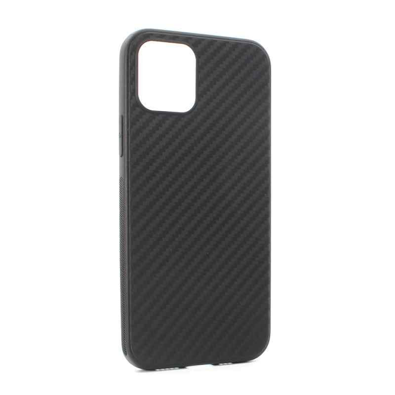 Maska za iPhone 12/12 Pro Carbon fiber crna