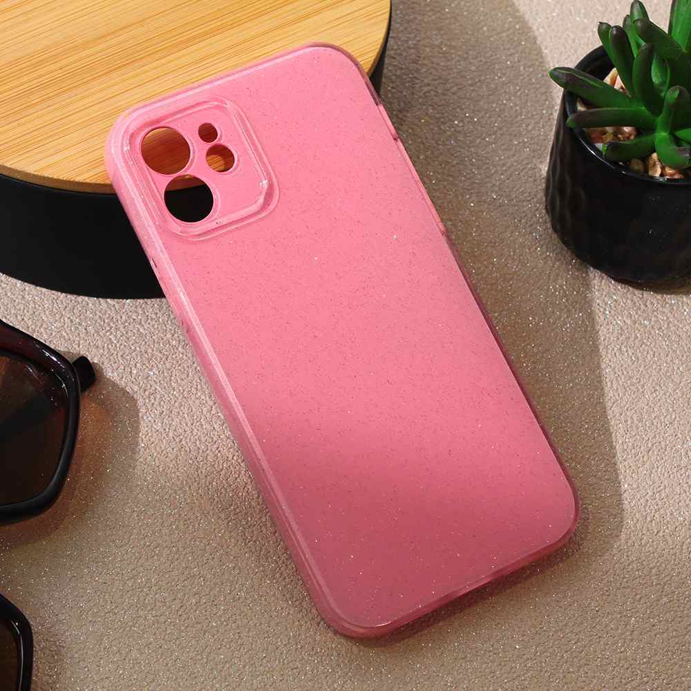 Maska za iPhone 12/12 Pro Sparkle Dust roze