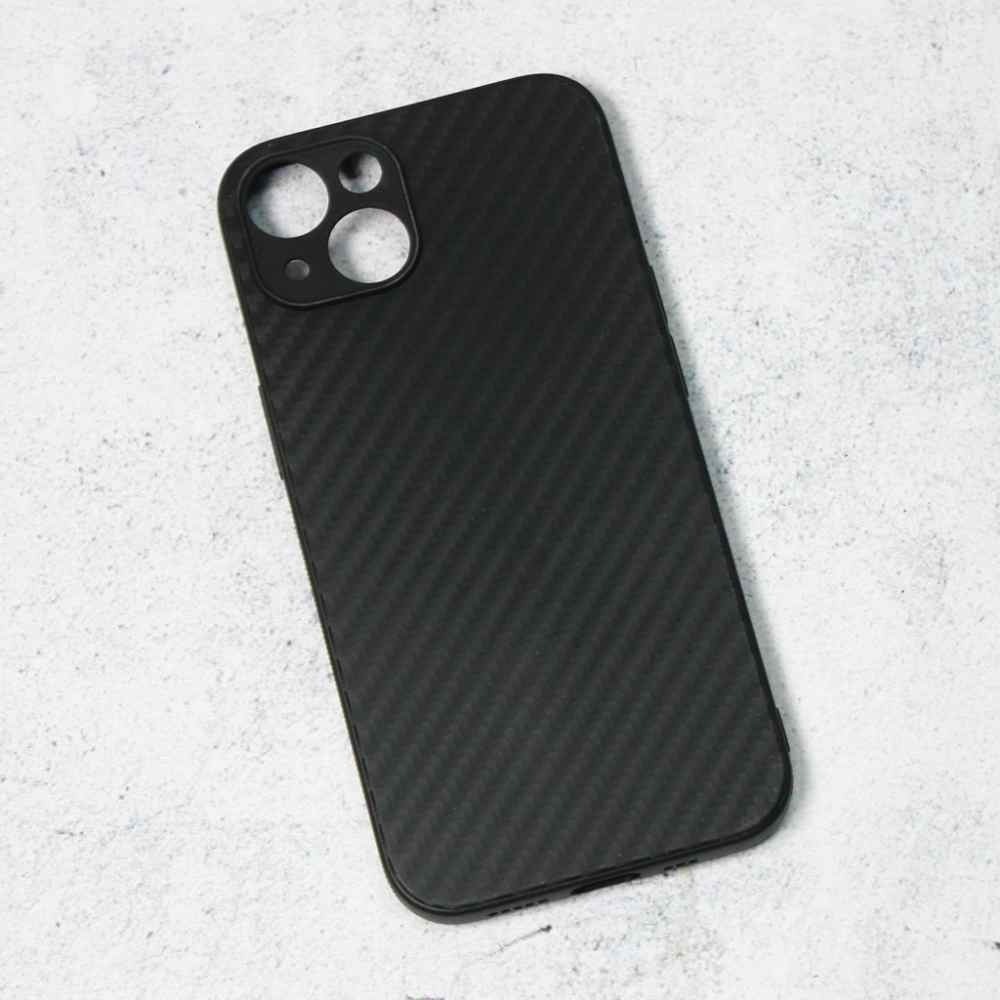 Maska za iPhone 13 Carbon fiber crna