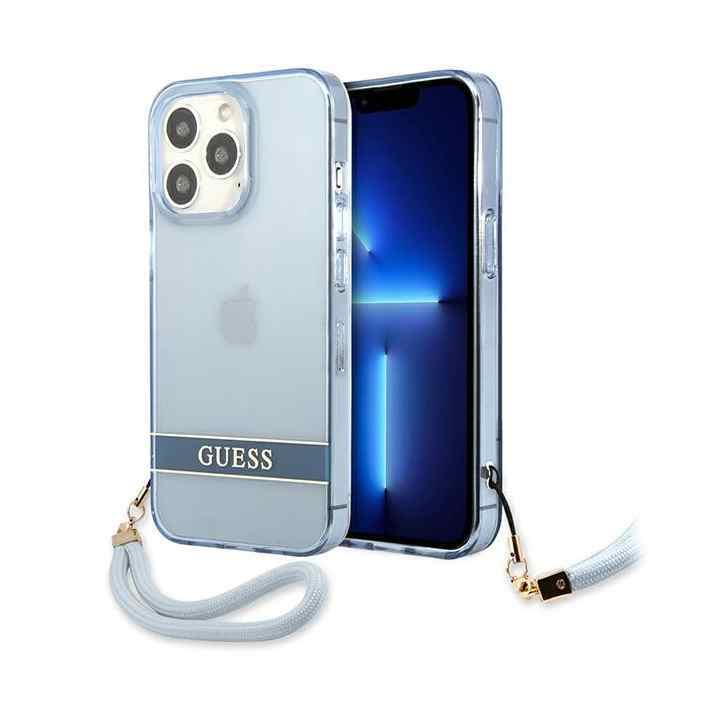 Maska za iPhone 13 Pro Guess Hc PC/TPU Translucent plava