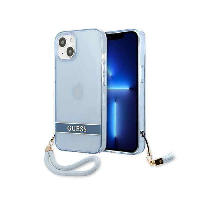 Maska za iPhone 13 mini Guess Hc PC/TPU Translucent plavaGUHCP13SHTSGSB