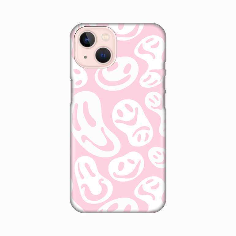 Maska za iPhone 13 silikon Print Pink Smiles