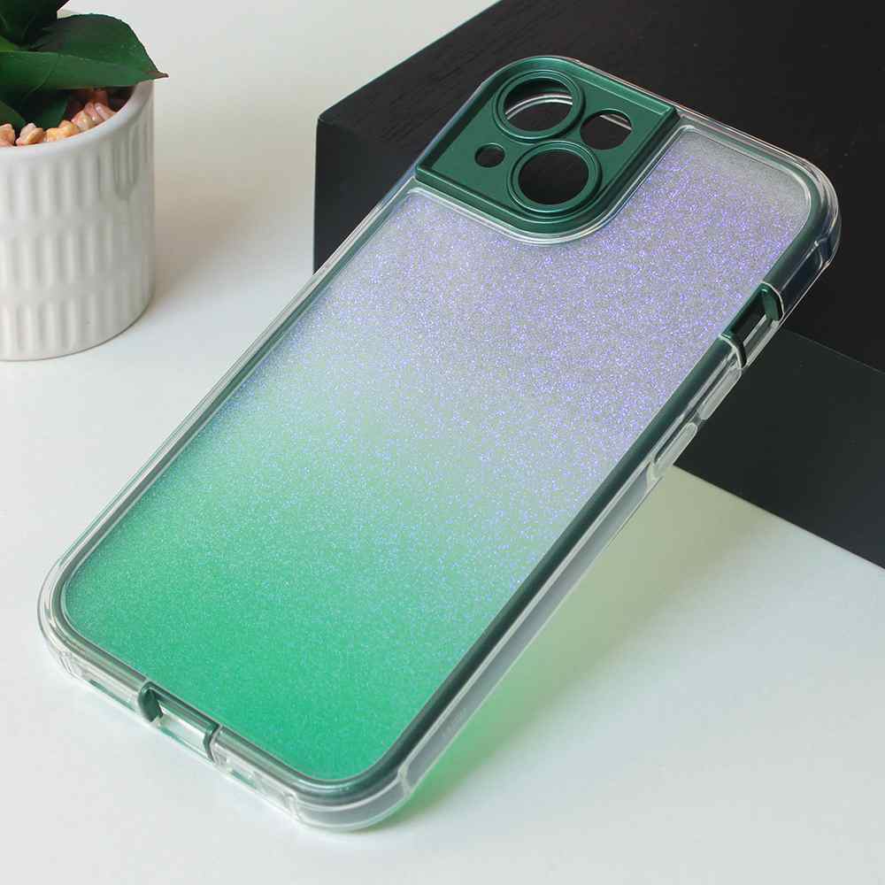 Maska za iPhone 14 Chameleon zelena