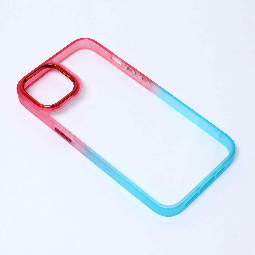 Maska za iPhone 14 Colorful Acrylic pink