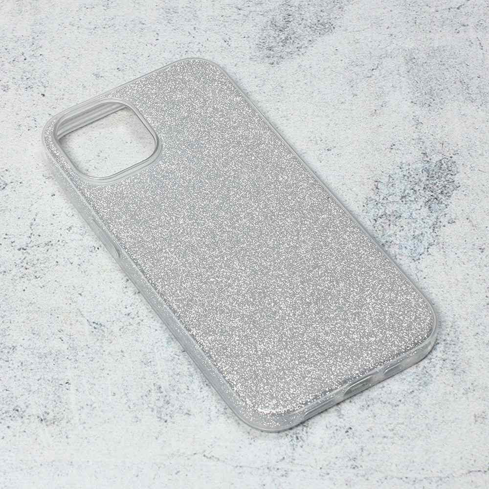 Maska za iPhone 14 Crystal Dust srebrna