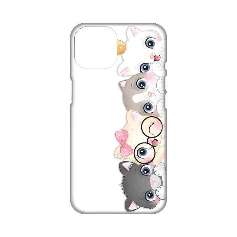 Maska za iPhone 14 Plus silikon Print Cats