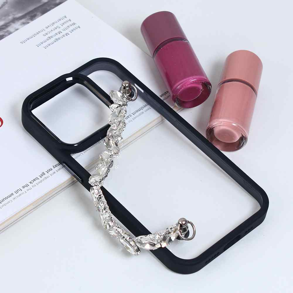 Maska za iPhone 14 Pro Chain crna