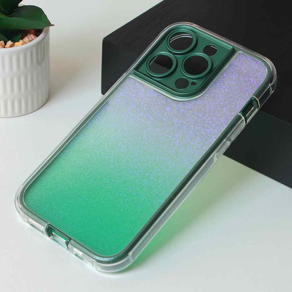 Maska za iPhone 14 Pro Chameleon zelena