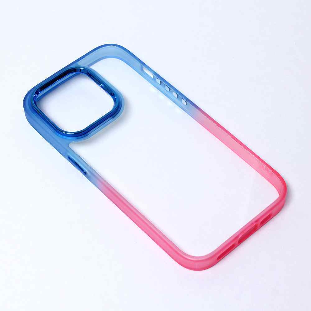 Maska za iPhone 14 Pro Colorful Acrylic plava