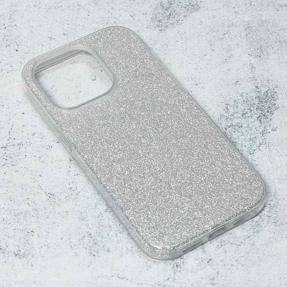 Maska za iPhone 14 Pro Crystal Dust srebrna