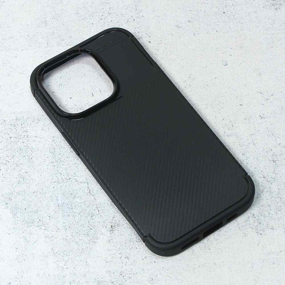 Maska za iPhone 14 Pro Defender Carbon crna