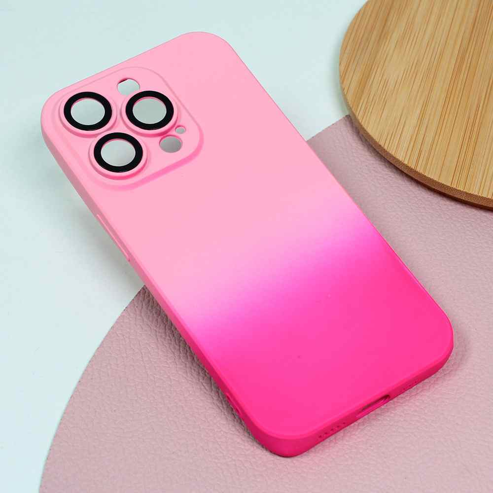 Maska za iPhone 14 Pro Rainbow Spring roze pink