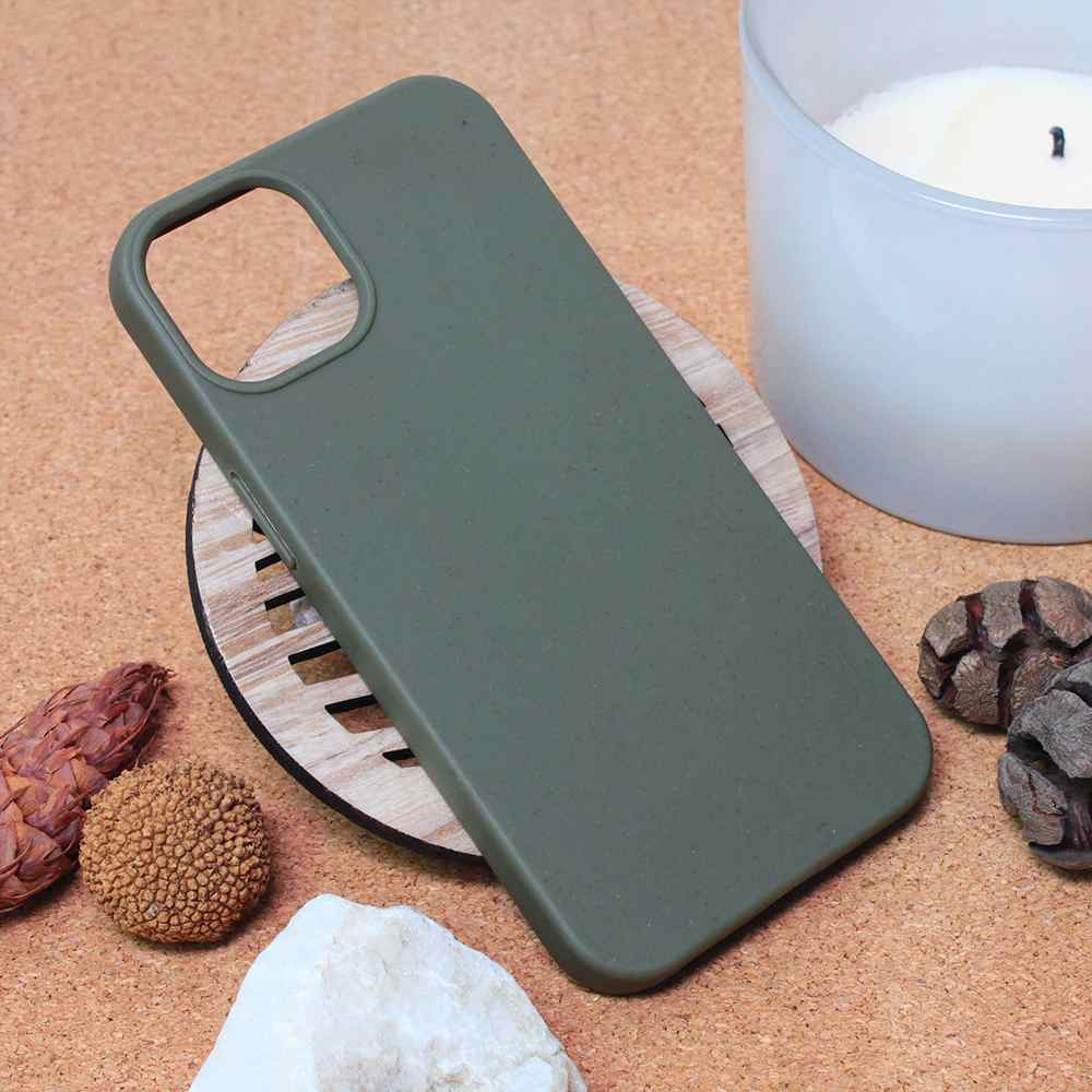 Maska za iPhone 14 Teracell Giulietta Nature zelena