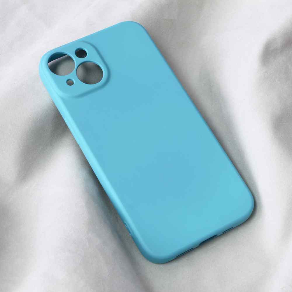 Maska za iPhone 14 Teracell Soft Velvet mint