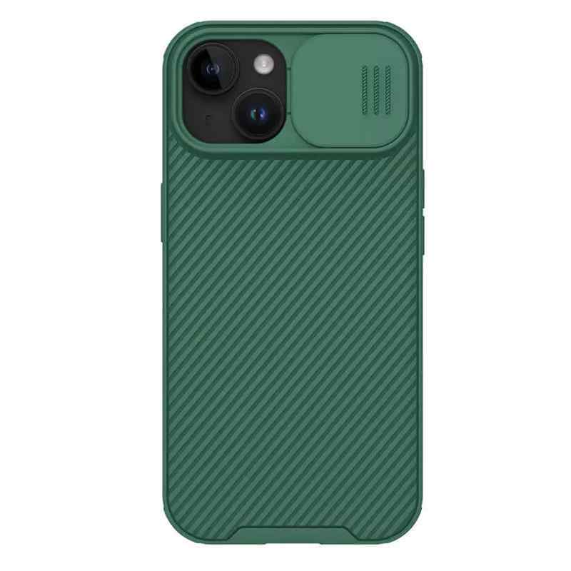 Maska za iPhone 15 Nillkin CamShield Pro zelena