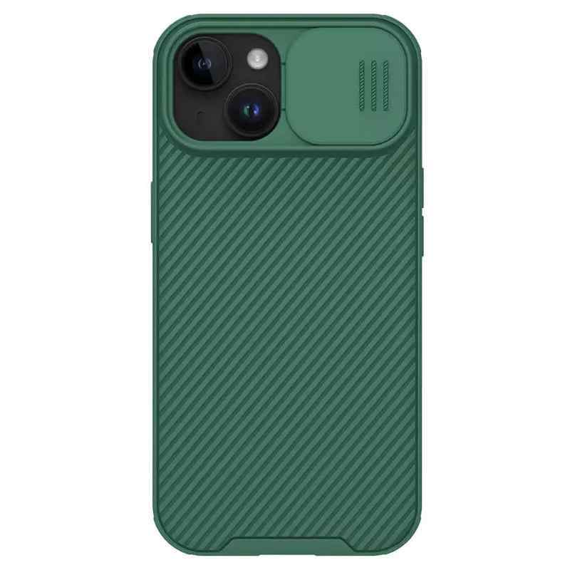 Maska za iPhone 15 Plus Nillkin CamShield Pro zelena