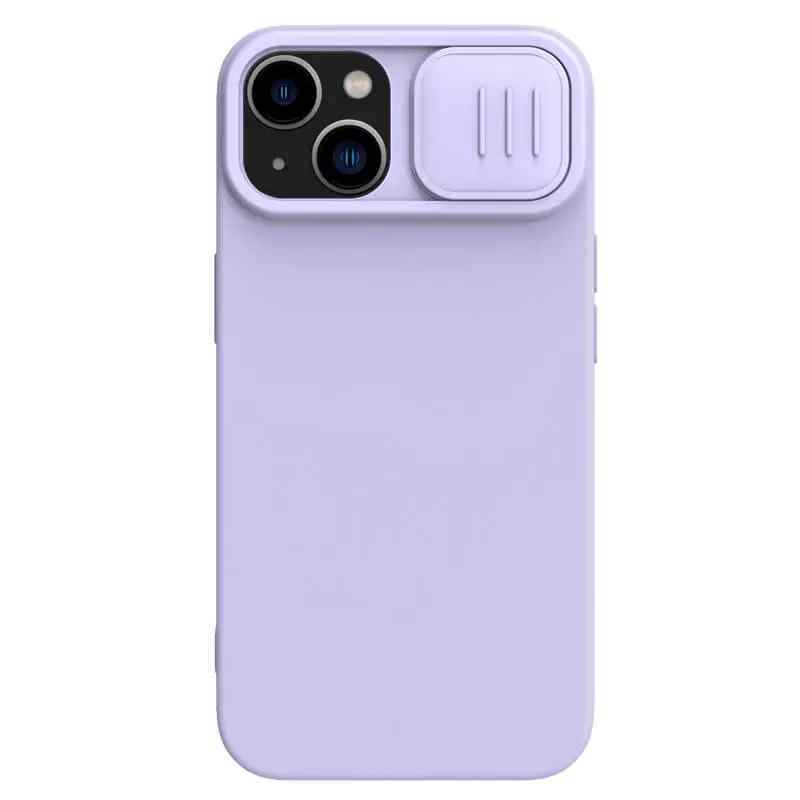 Maska za iPhone 15 Plus Nillkin CamShield Silky ljubicasta