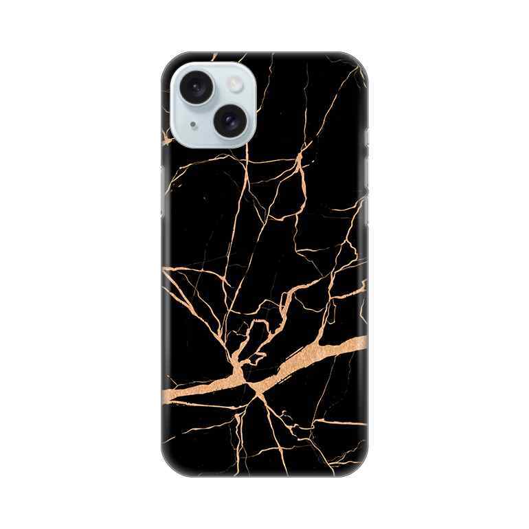 Maska za iPhone 15 Plus silikon Print All crna