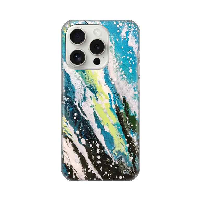 Maska za iPhone 15 Pro silikon Print Abstract