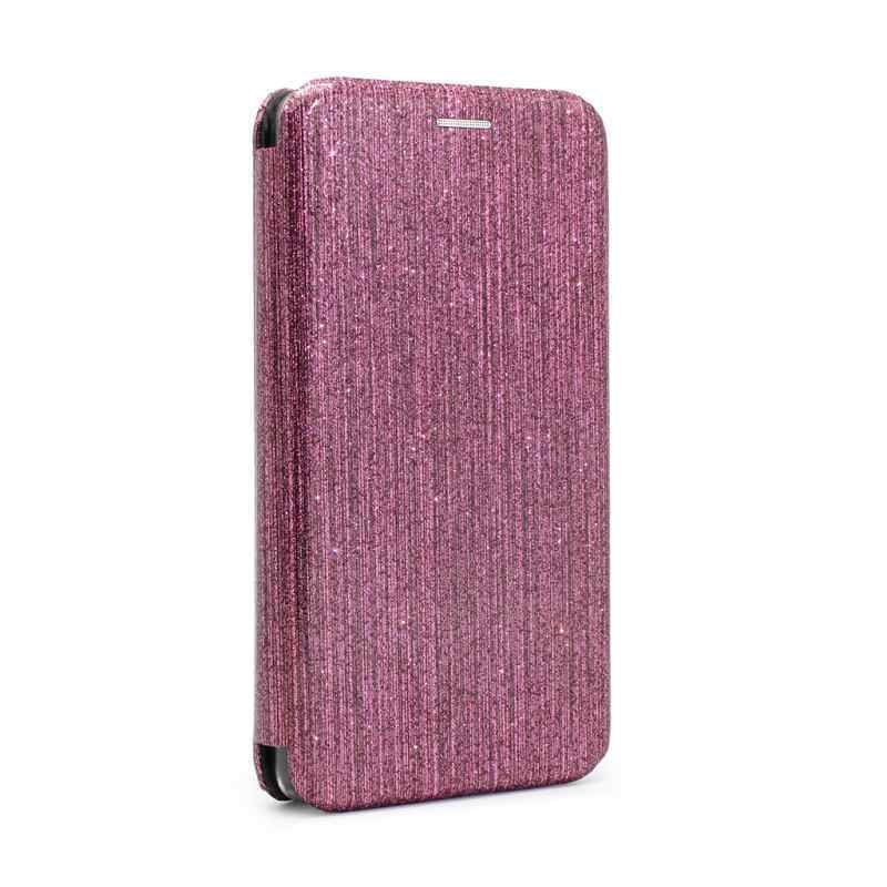 Maska za iPhone XS Max Flip Crystal pink