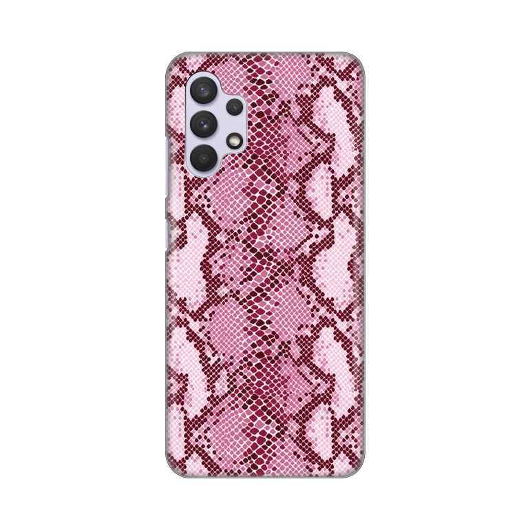 Maska za Samsung A32 4G silikon Print Pink Snake