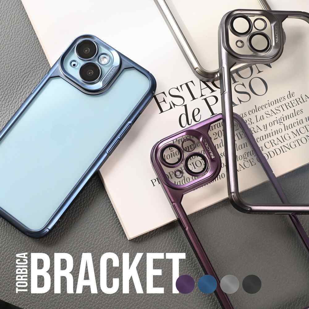 Maska za iPhone 14 Bracket ljubicasta