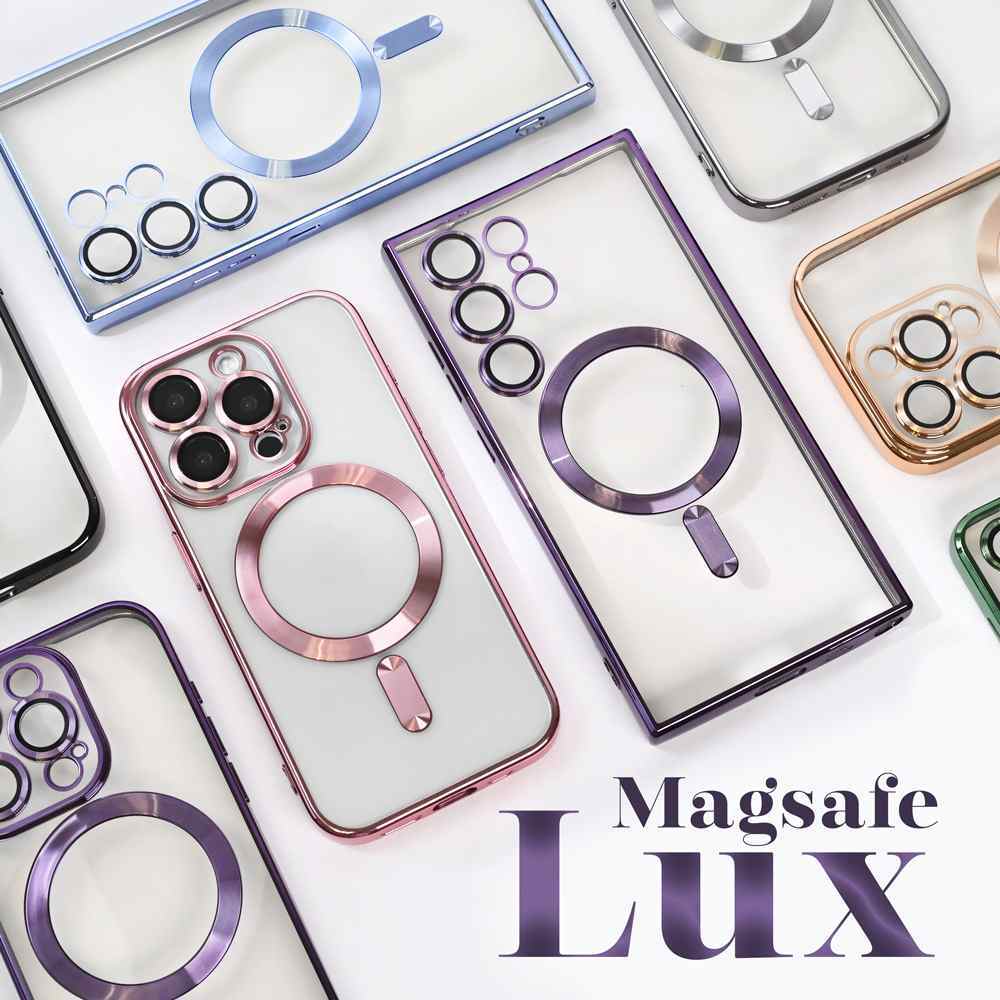 Maska za Samsung S23 Ultra 5G Magsafe Lux roze