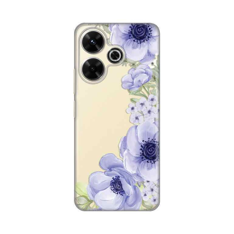 Maska za Xiaomi Redmi 13 silikon Print Blue Roses