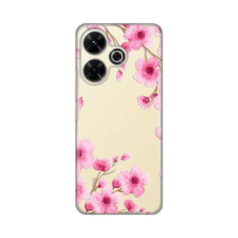 Maska za Xiaomi Redmi 13 silikon Print Rose Flowers