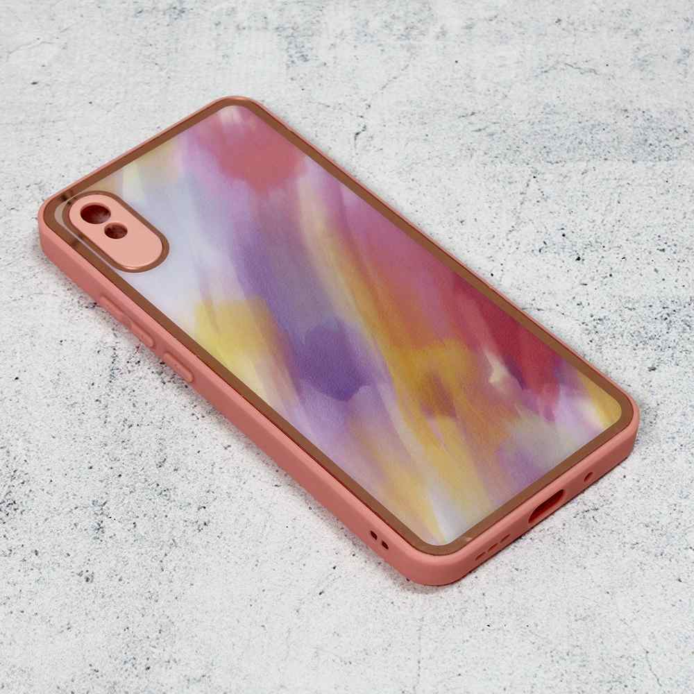 Maska za Xiaomi Redmi 9A Candy Marble svetlo ljubicasta