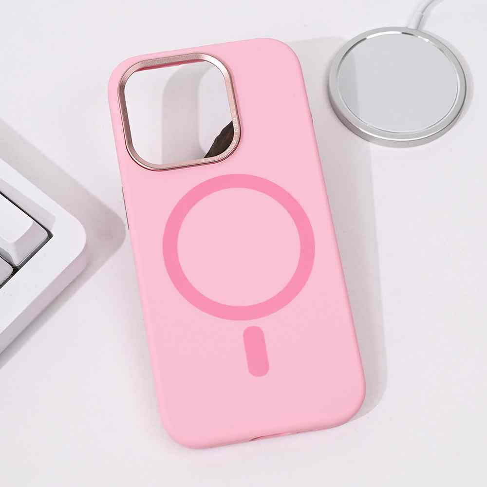 Maska za iPhone 14 Pro Magsafe pink