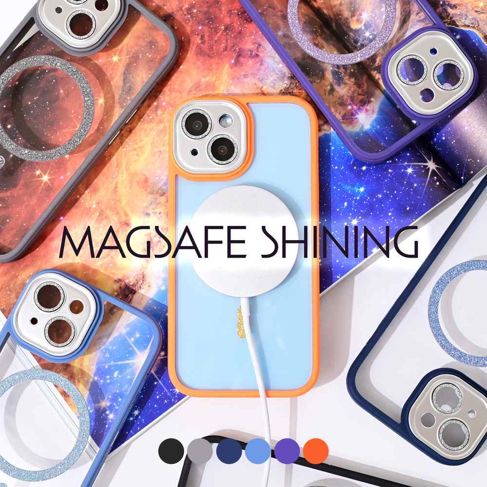 Maska za Samsung S24 Magsafe shining siva