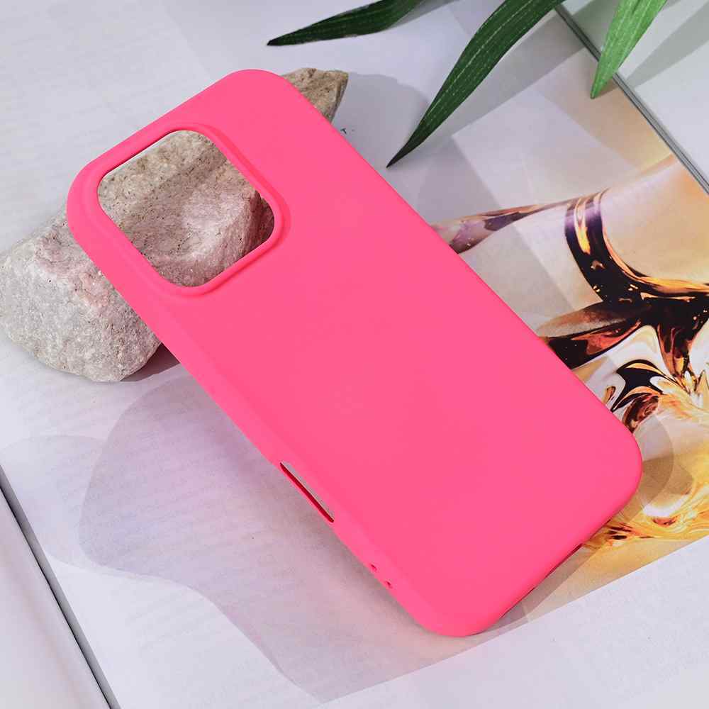 Maska za iPhone 16 Pro Teracell Soft Velvet pink