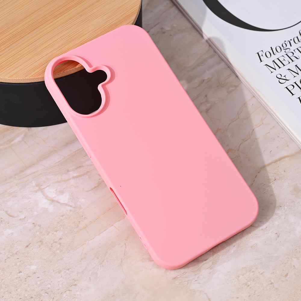 Maska za iPhone 16 Teracell Giulietta mat roze