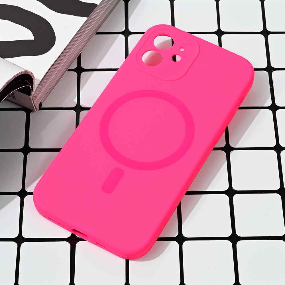 Maska za iPhone 12/12 Pro Magsafe Pure color pink