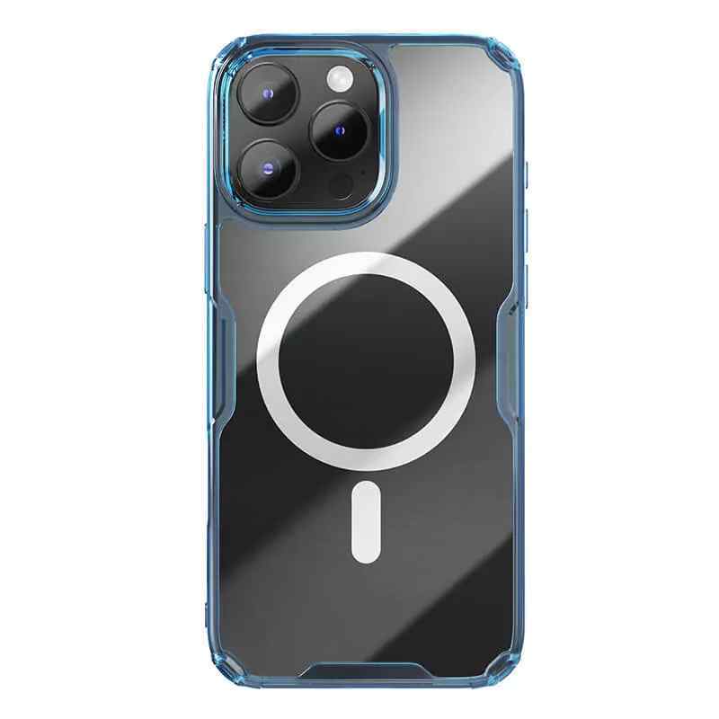 Maska za iPhone 16 Pro Max Nillkin Nature Pro Magnetic plava